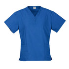 Biz Care Women's Classic Scrubs Top H10622 Dark Blue