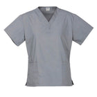 Women's Classic Scrubs Top in gray