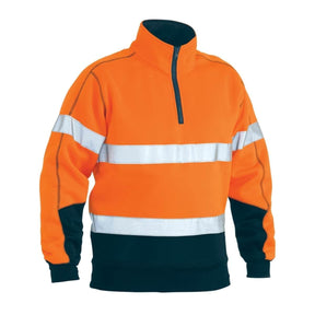 Hi Vis Fleece Pullover Orange