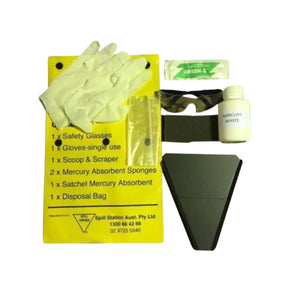 Mercury Spill Kit Pouch for Hazard Control