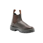 Steel Blue Hobart Pull On Safety Boot Brown