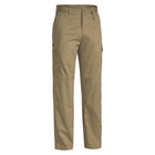 Bisley Cool Lightweight Utility Pants khaki front view