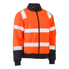 Hi Vis Bomber Jacket isolated front