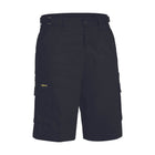 Bisley 8 Pocket Cargo Short BSHC1007 front view black