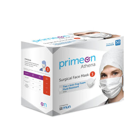 PrimeOn ASTM Level 3 Surgical Face Mask Box