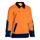 Bisley Hi Vis Drill Jacket Orange