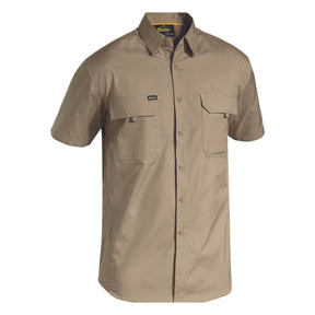 Bisley X Airflow Ripstop Shirt BS1414 front view beige