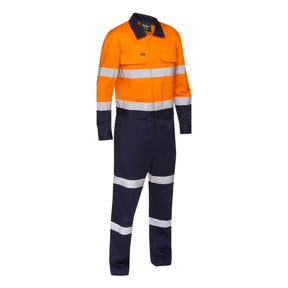 Hi Vis Work Coverall Front View
