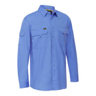 Blue Bisley shirt front