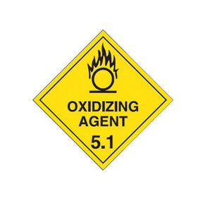 Oxidizing Agent 5.1 safety label