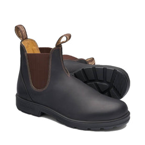 Blundstone Brown Slip On Work Boots