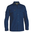 Bisley X Airflow Ripstop Shirt BS6414 front view navy