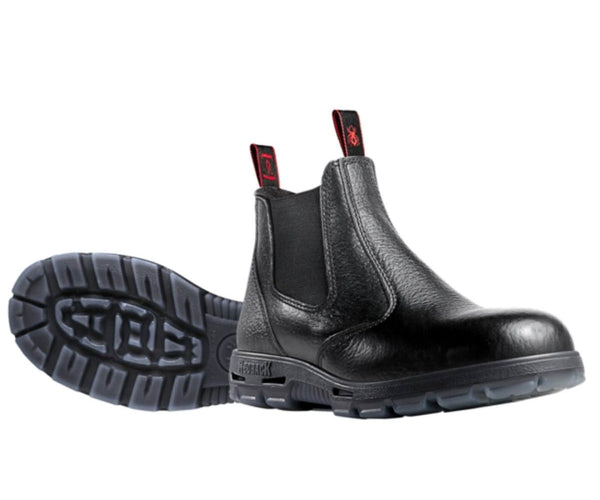 Red Backing Redback Bobcat Elastic Sided Safety Boots – 1st Safety Pty Ltd.