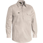 Bisley Cool Lightweight Drill Shirt Front View