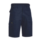 Bisley 8 Pocket Cargo Short BSHC1007 front view navy
