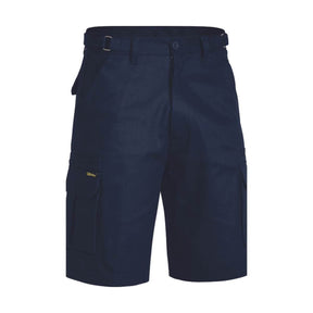 Bisley 8 Pocket Cargo Short BSHC1007 front view navy