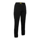 Bisley Women's Cargo Pants Front View Black