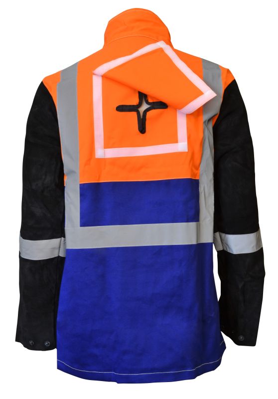 Maxisafe Arcguard Hi-vis Fire Retardant Welding Jacket – product image 2