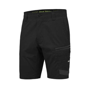 Hard Yakka Raptor Active Mid-Short Black
