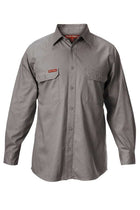 Hard Yakka Cotton Drill L/SL Shirt Grey