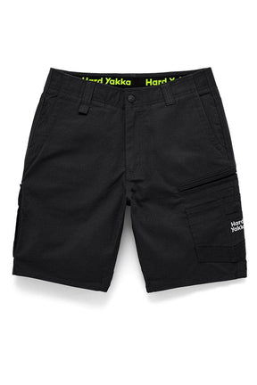 Hard Yakka Women's Raptor Mid Short Y08228 flat lay front