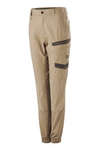 Hard Yakka Women's Raptor Cuffed Pant beige front