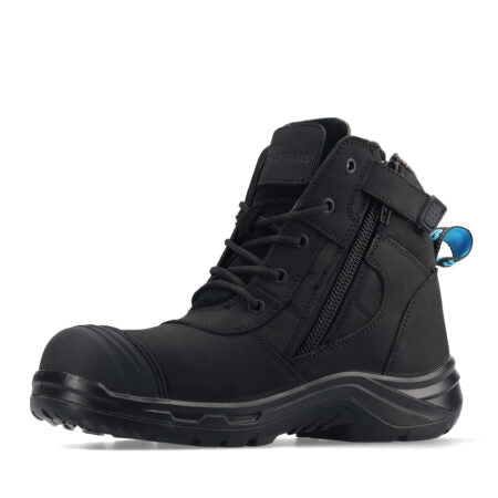Bata Industrial Zippy Safety Boot Black 804-66641
