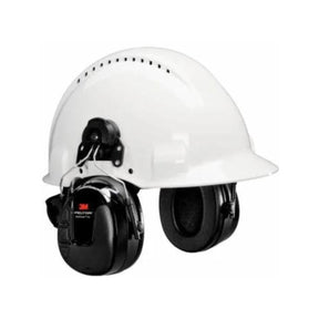 3M PELTOR WorkTunes Pro earmuff with helmet