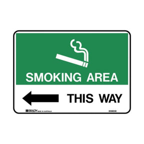 Smoking Area Sign