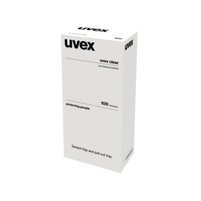 uvex Lens Cleaning Towelettes Box