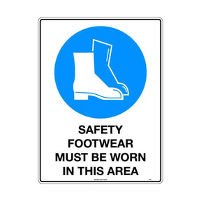 Safety Footwear Sign