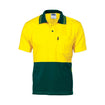 DNC Hi Vis Cool-Breeze Cotton Jersey Polo Shirt S/S 3845