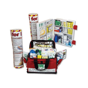 Brady portable burns first aid kit case