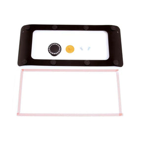 Respiratory kit frame with components