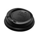 Castaway snap-on lid sipper for hot cups