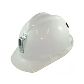 MSA V-Gard Elite Hard Hat, Non-Vented, Metal Lamp Bracket