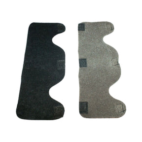 Black nylon sweatband for hard hats