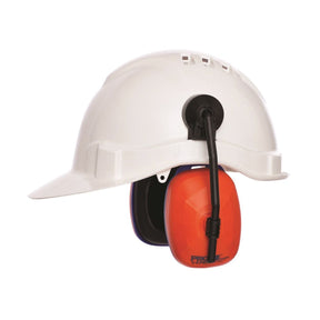 ProChoice Viper hard hat earmuffs, hi-vis orange