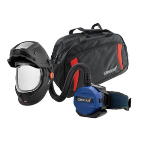 Maxisafe CleanAIR Omnira welding helmet with PAPR kit
