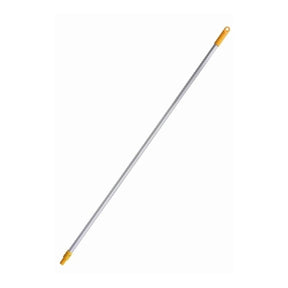 Yellow handle aluminium cleaning tool for washroom