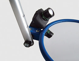 Inspection mirror base light accessory