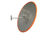 Food processing stainless steel mirror rear view
