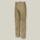 Hard Yakka Koolgear Core Vented Cotton Work Cargo Pant Y02300 in Khaki