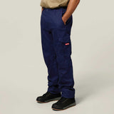 Hard Yakka Koolgear Core Vented Cotton Work Cargo Pant Y02300 in Navy