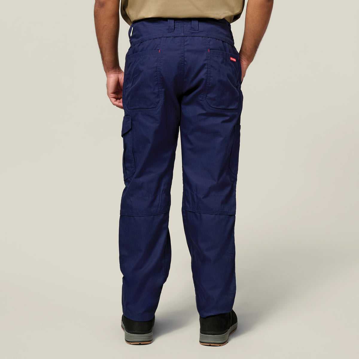 Hard Yakka Koolgear Core Vented Cotton Work Cargo Pant Y02300 in Navy