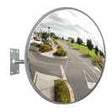 Outdoor Heavy Duty Convex Mirror - Stainless Steel