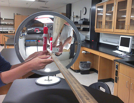 School science teaching mirror set for optics experiments