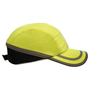 Dodge bump cap neon yellow reflective strip