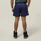 Relaxed Fit Elastic Waist Cotton Drill Short